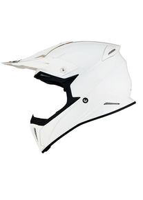 Suomy X-Wing Plain, casque à croix , couleur: Blanc , taille: S