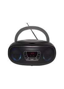 Denver TCL-212BT - Black - Boombox - CD - FM - USB - Bluetooth - MP3 Spieler