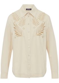 MYBC - Blouse, beige, Maat 36, katoen