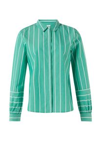 comma, comma casual identity Dames Blouse groen / wit XXS