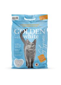 pet-earth Golden White Hygienic Katzenstreu mit Lavendelduft 14kg