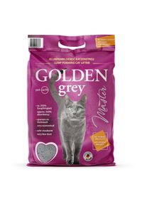 pet-earth Golden Grey Master Katzenstreu mit Babypuderduft 14kg