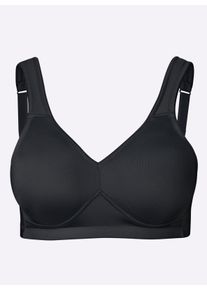 Speidel Damen Komfort-BH ohne Bügel in schwarz ,Größe 100E, Witt, 87% Polyamid, 13% Elasthan