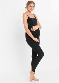 bonprix Femei Leggins gravide cu bumbac bio negru 36/38