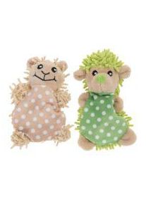 Jouets Hérisson et Mouton Moppi avec menthe à chat.- lot de 2 jouets