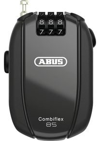 Abus Combiflex StopOver/Break/Rest/Trip, kabelslot , kleur: zwart , maat: 85 cm