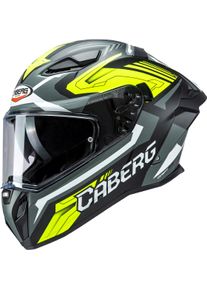 CABERG Drift Evo II Jarama, integraalhelm , kleur: Mat Zwart/Grijs/Neon-Geel , maat: L