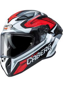 CABERG Drift Evo II Jarama, casco integrale , colore: Nero/Bianco/Rosso , dimensione: XS