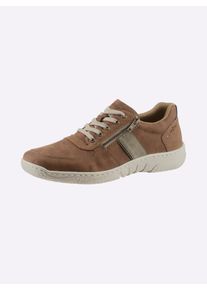 Heren Veterschoen van Rieker in cognac ,maat 40, Witt, 100% Imitatieleer