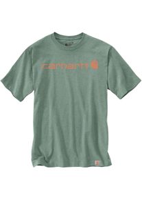 Carhartt Core Logo, t-shirt , kleur: groen , maat: S