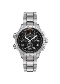 Hamilton | Khaki Aviation X-Wind GMT Chrono Quartz | Stainless Steel | 46mm