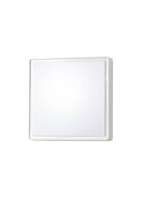 Fabas Luce LED-Wandleuchte Oban, 30 cm x 30 cm, weiß, IP65