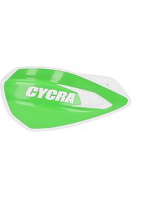 Cycra Cyclone, osłony , kolor: Zielony/Biały