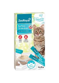 ZooRoyal Katzenschleckies mit Milch & K&auml;se 24x15 g