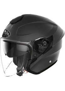 Airoh H.20 Color, open face helmet , color: Matt-Dark Grey , size: M