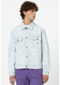 Dickies - Madison Ultra Lightwash - Kurtka jeansowa - niebieski - M - 100% bawełna,Dżinsowa