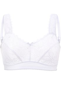 w&auml;schepur Dames Beha zonder beugel met voering opzij wit Maat 100B
