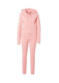 adidas Sportswear Dames Trainingspak 'Linear' rosa / wit XXXS-XXS