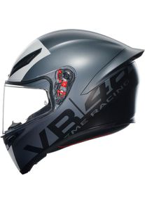 AGV K1 S Limit 46, kask integralny , kolor: Matowy Szary/Biały/Czarny , rozmiar: S