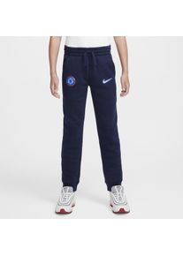 Chelsea FC Club Fleece Nike voetbaljoggingbroek voor jongens - Blauw