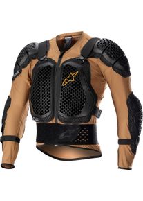 Alpinestars Bionic Action V2, protector jacket , color: Beige/Black/Orange , size: XL