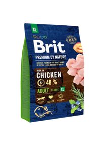 3kg Brit Premium by Nature Adult xl droog hondenvoer