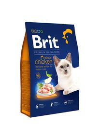 8kg Brit Premium by Nature Cat Indoor kippenvoer droog