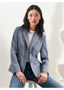 Windsor - Jersey blazer, blauw, Maat 34, viscose