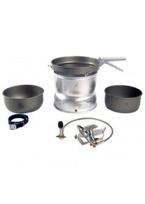 Trangia 25-7 Sturmkocher mit Primus Gasbrenner Gas stove (960 g, grey/black)