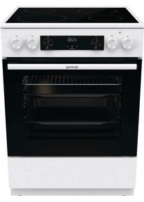 Gorenje Elektro-Standherd »Gec6C40Wd«, Gec6C40Wd, Aqua Clean weiß, Energieeffizienzklasse A (A+++ bis D)