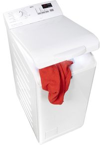 AEG Waschmaschine Toplader, L6Tba41260, 6 Kg, 1200 U/Min weiß, ProSense® Mengenautomatik: Spart Wasser, Energie und Zeit