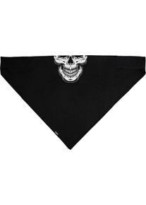 Zan Headgear SF Black & White Skull, bandana , color: Black/White , size: One Size
