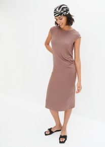 Jerseymekko kevyesti laskeutuvasta viskoosista, ruskea, 44/46, bonprix