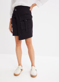 Reisitaskullinen hame, musta, 38, bonprix