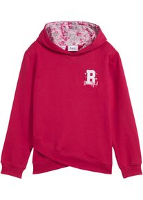 Lapset Lasten collegehuppari luomupuuvillasta, pinkki, 104/110, bonprix