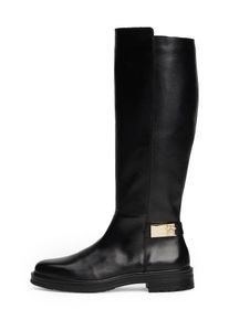 Tommy Hilfiger Stiefel Damen gold / schwarz Größe 36