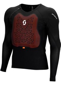 Scott Softcon Air, chaqueta protectora nivel 1 , color: Negro/Gris , tamaño: L