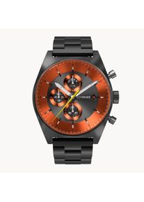 deTomaso Men's Watch - Gray - Chronograph, Case made of surgical steel, Sapphire-hardened mineral glass, Metal strap, 43mm diameter, Japanese quartz movement -