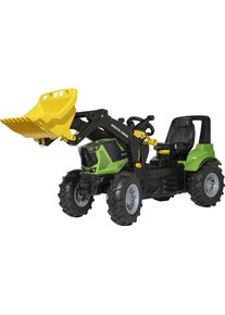 Rolly Toys® Trettraktor »rollyFarmtrac Premium II Deutz 8280 TTV«, mit Frontlader und Luftbereifung, BxTxH: 150x54x75 cm