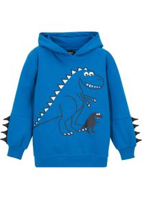Lapset Poikien collegehuppari Dino, sininen, 104/110, bonprix