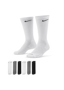 Chaussettes de training mi-mollet Nike Everyday Plus Cushioned (6 paires) - Multicolore