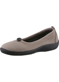 Dames ballerina taupe Maat 41