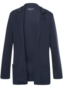 Green Cotton - Jerseyblazer Elise, blauw, Maat 36, katoen