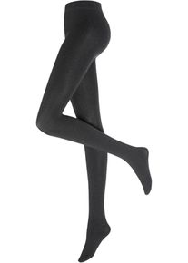 Collant termici in pile 140 den, Grigio, Taglia 46/48 (M), bonprix
