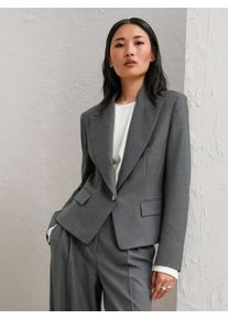 Riani - Blazer, grijs, Maat 42, synthetische vezel