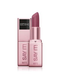 Gabriella Salvete Say It! It Matters rossetto opacizzante effetto cipria colore 03 4 g