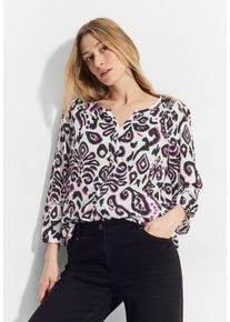 Cecil Klassische Bluse, mit All-Over Print