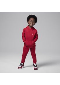 Jordan MJ Brooklyn Fleece tweedelige hoodieset voor peuters - Rood