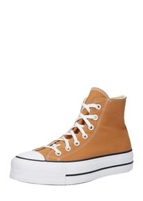 Converse Dames Sneakers hoog 'CHUCK TAYLOR ALL STAR' mosterd / wit 35-35.5