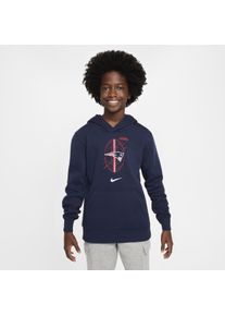 New England Patriots Club Icon Edition Nike NFL fleecehoodie voor kids - Blauw